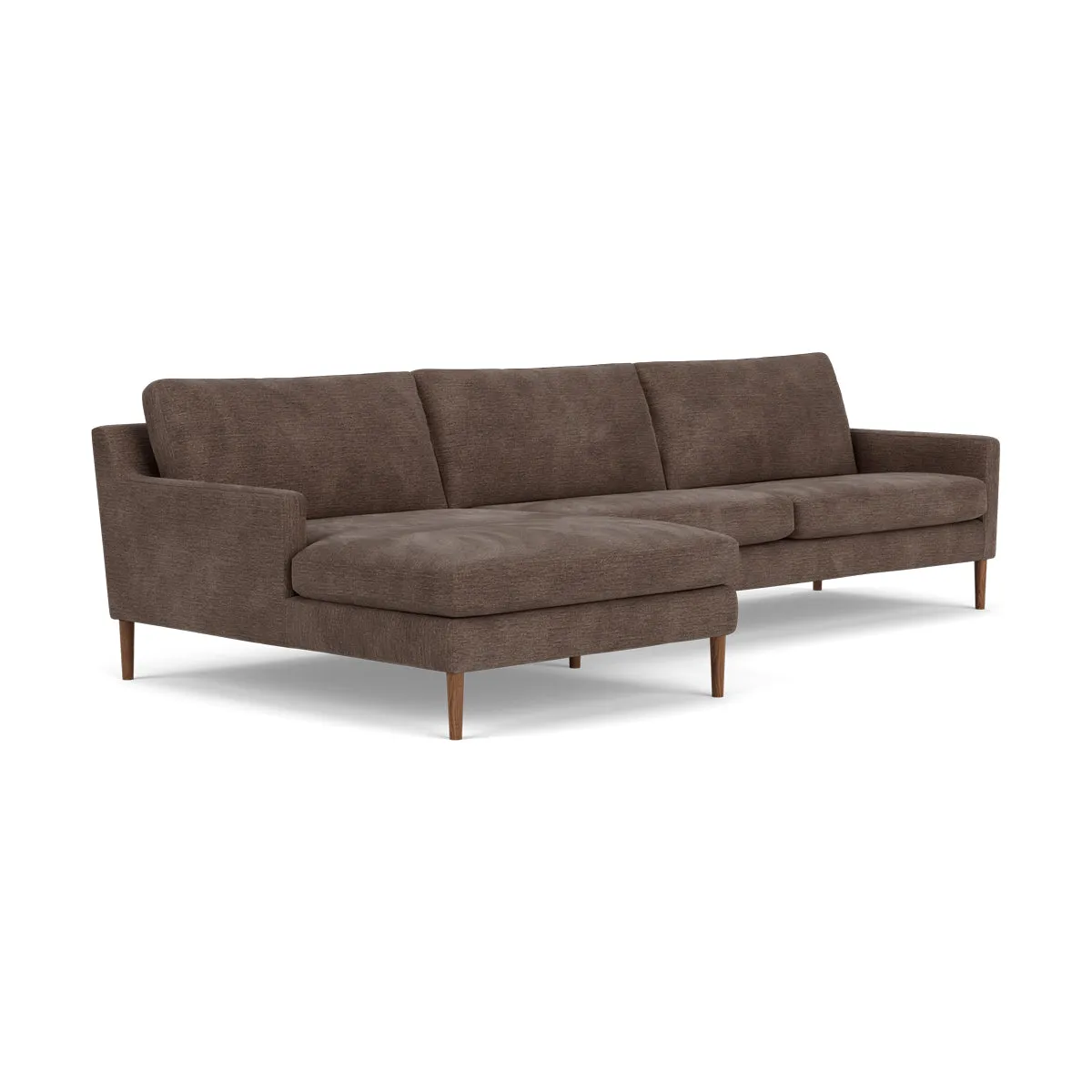 Astha Fabric Left Chaise Sofa