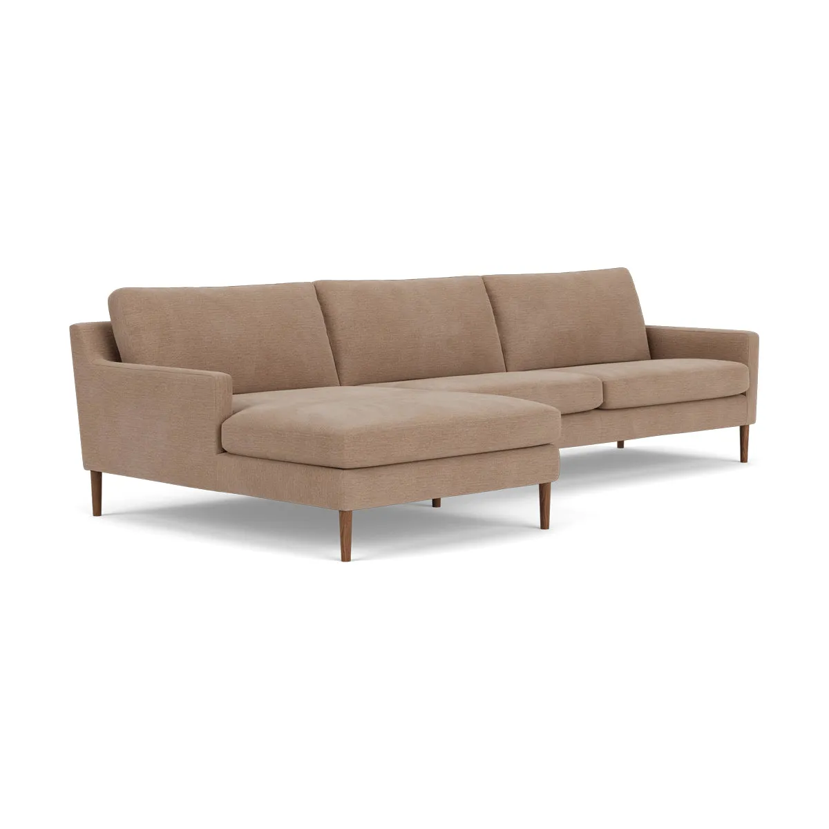 Astha Fabric Left Chaise Sofa