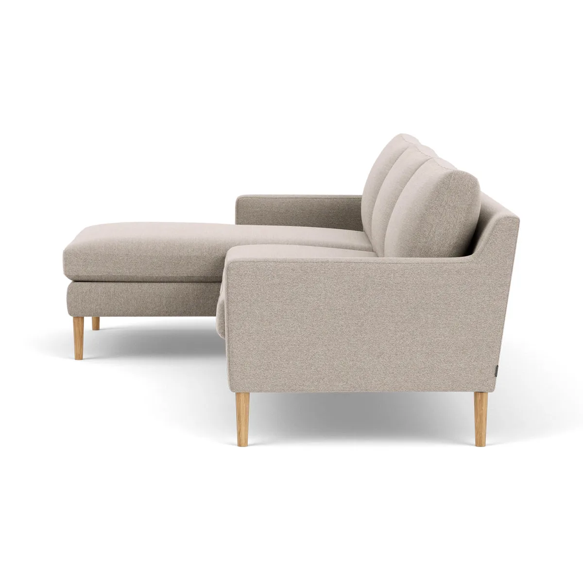 Astha Fabric Left Chaise Sofa