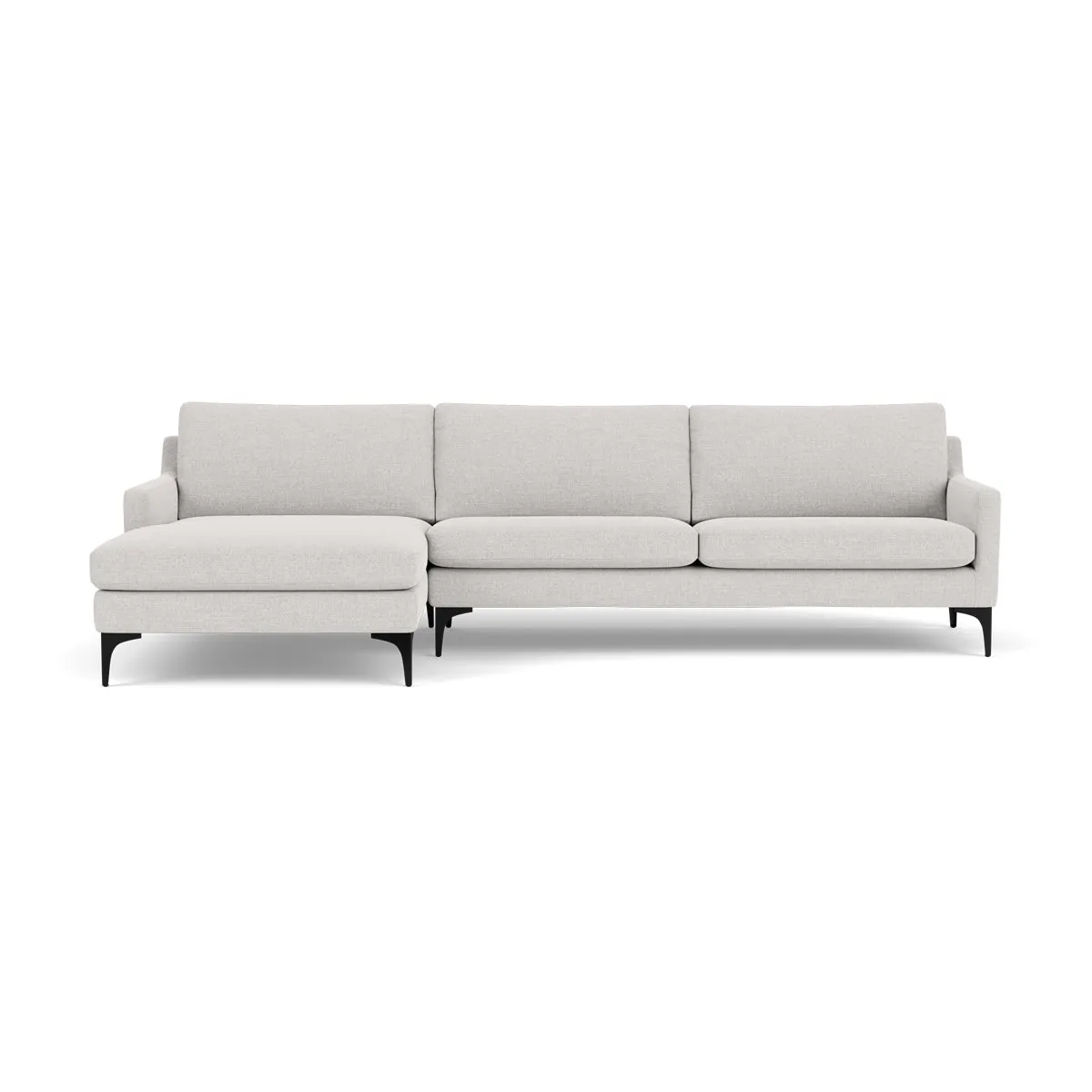 Astha Fabric Left Chaise Sofa