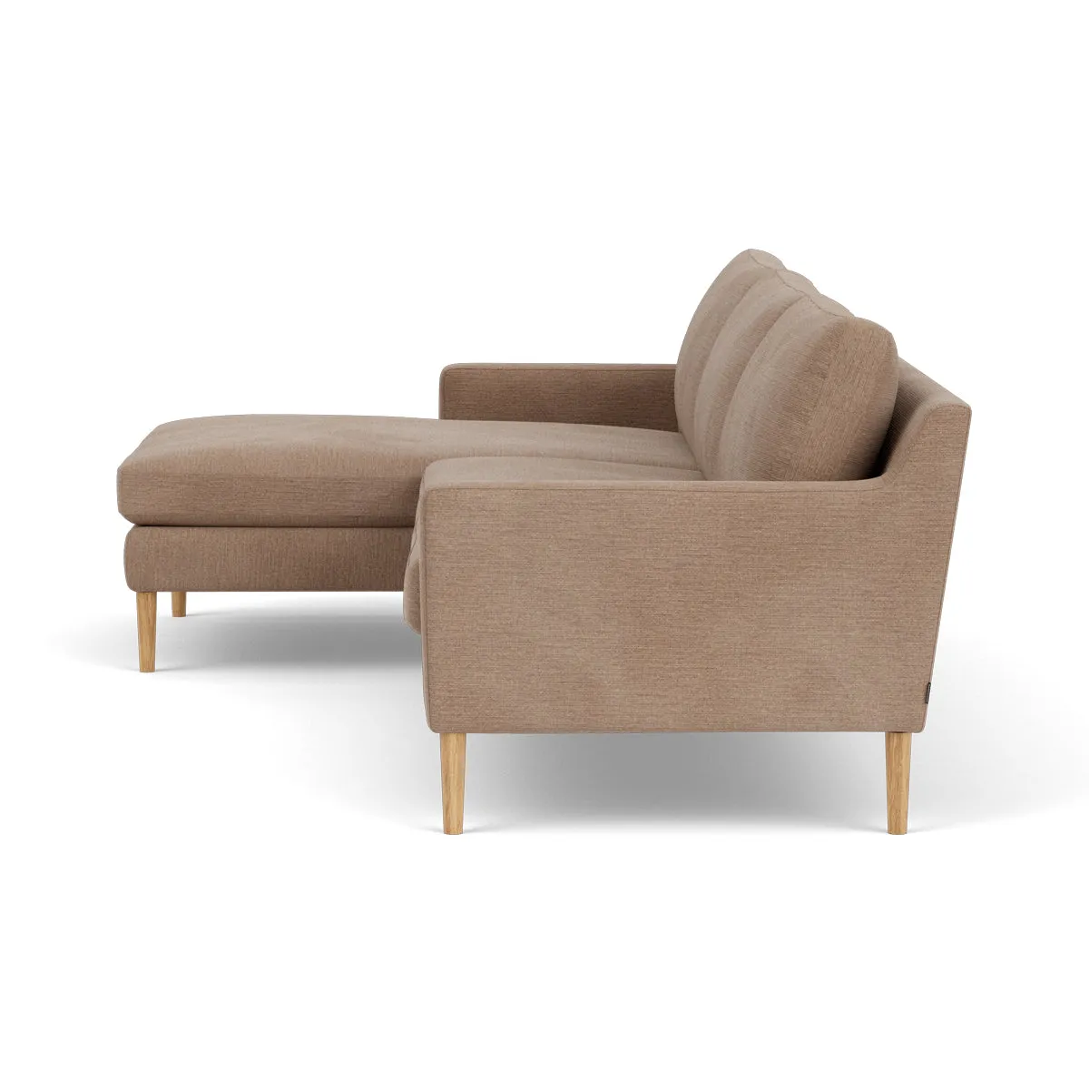 Astha Fabric Left Chaise Sofa