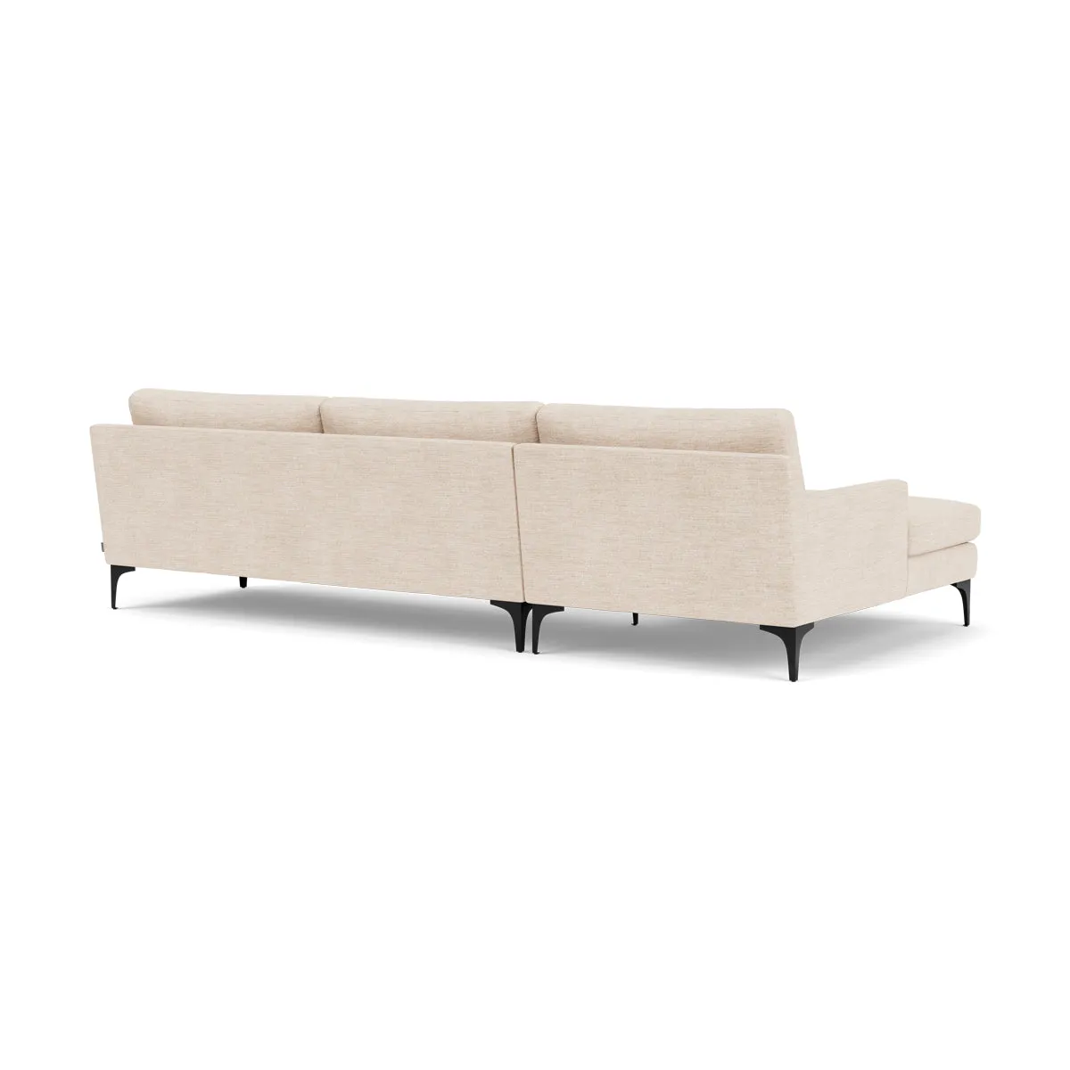 Astha Fabric Left Chaise Sofa