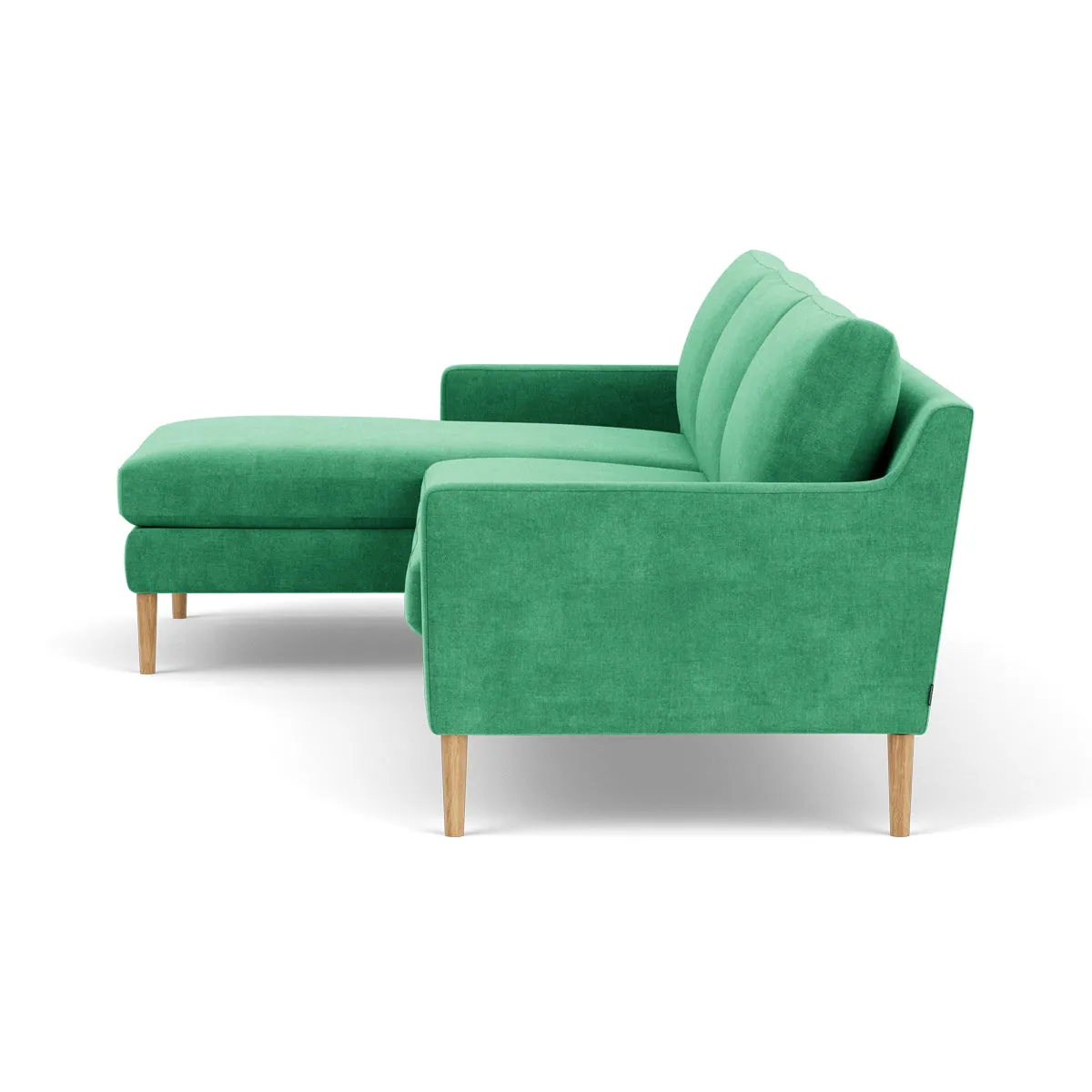Astha Fabric Left Chaise Sofa