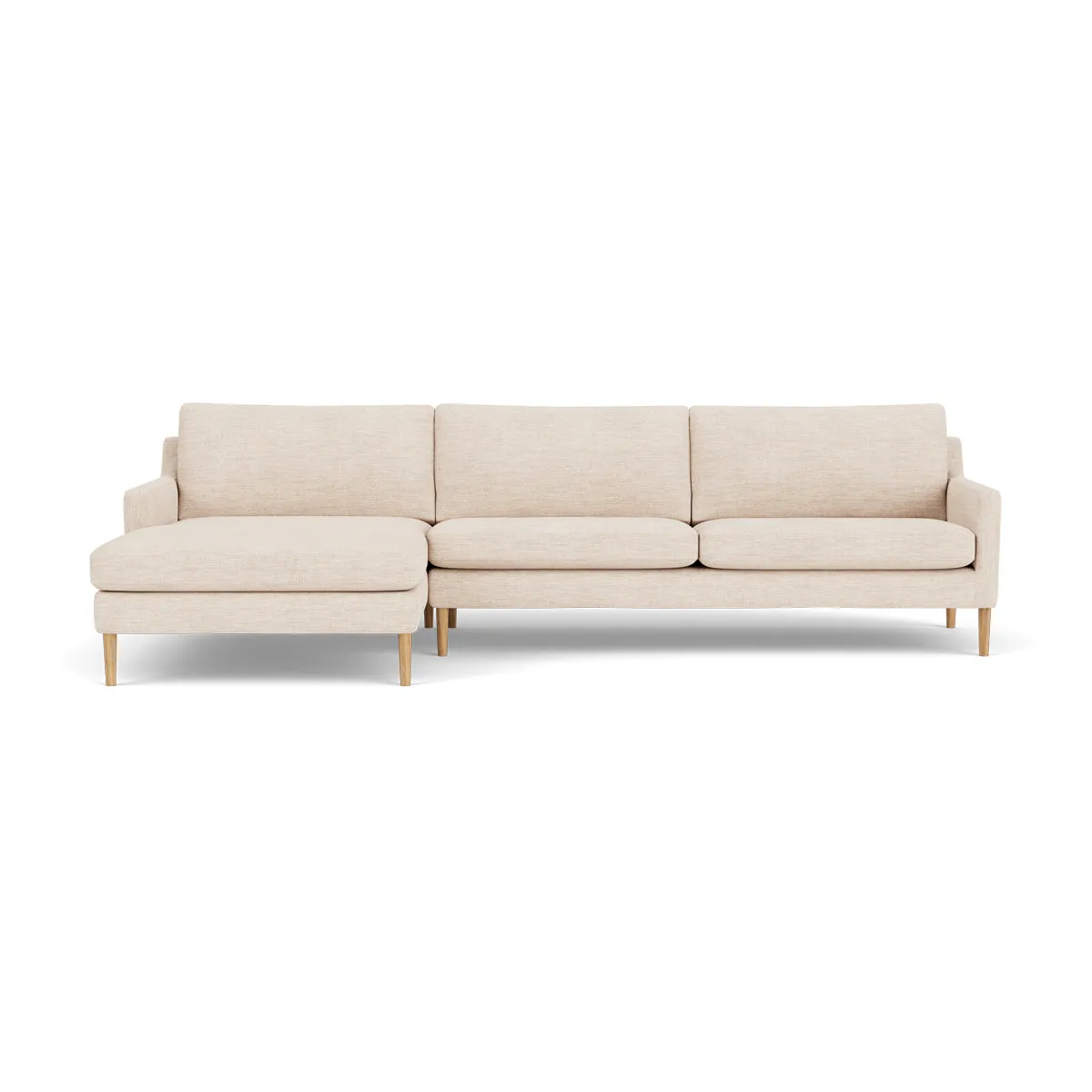 Astha Fabric Left Chaise Sofa