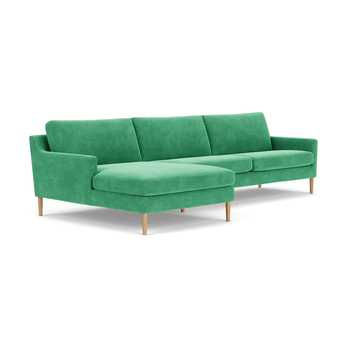 Astha Fabric Left Chaise Sofa