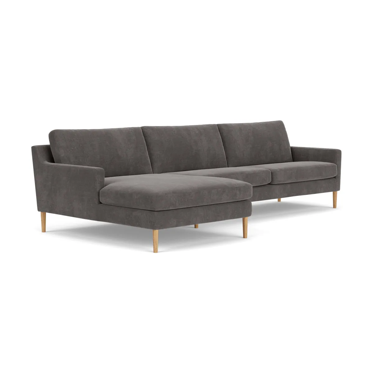 Astha Fabric Left Chaise Sofa