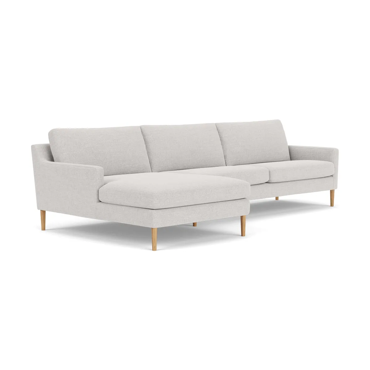 Astha Fabric Left Chaise Sofa