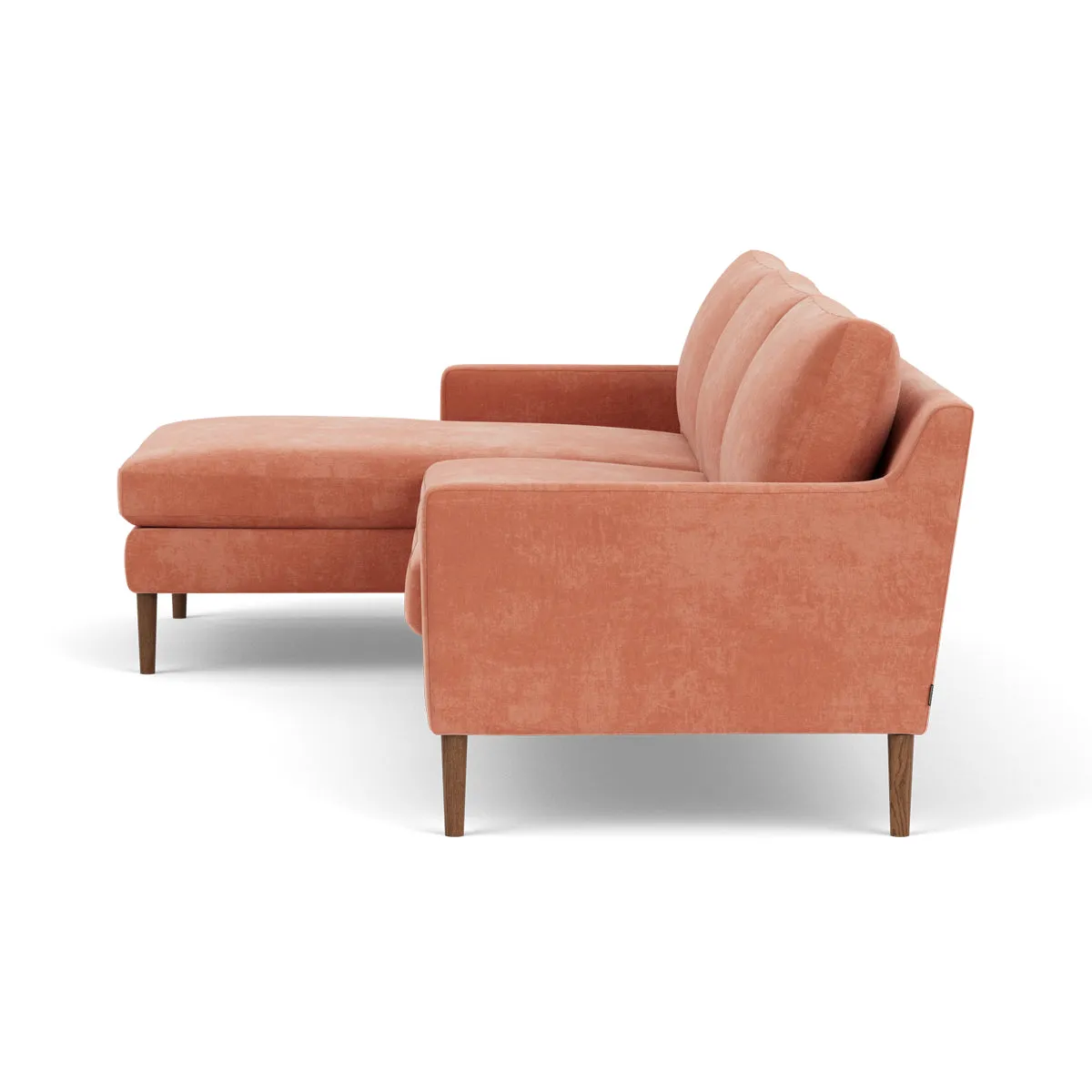 Astha Fabric Left Chaise Sofa