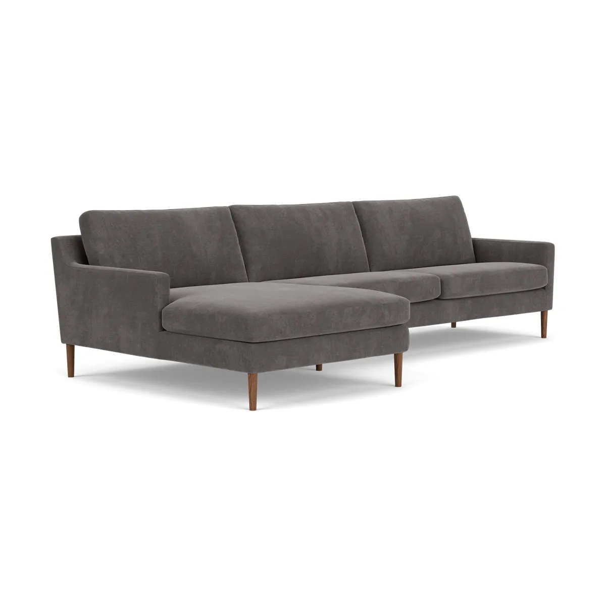 Astha Fabric Left Chaise Sofa