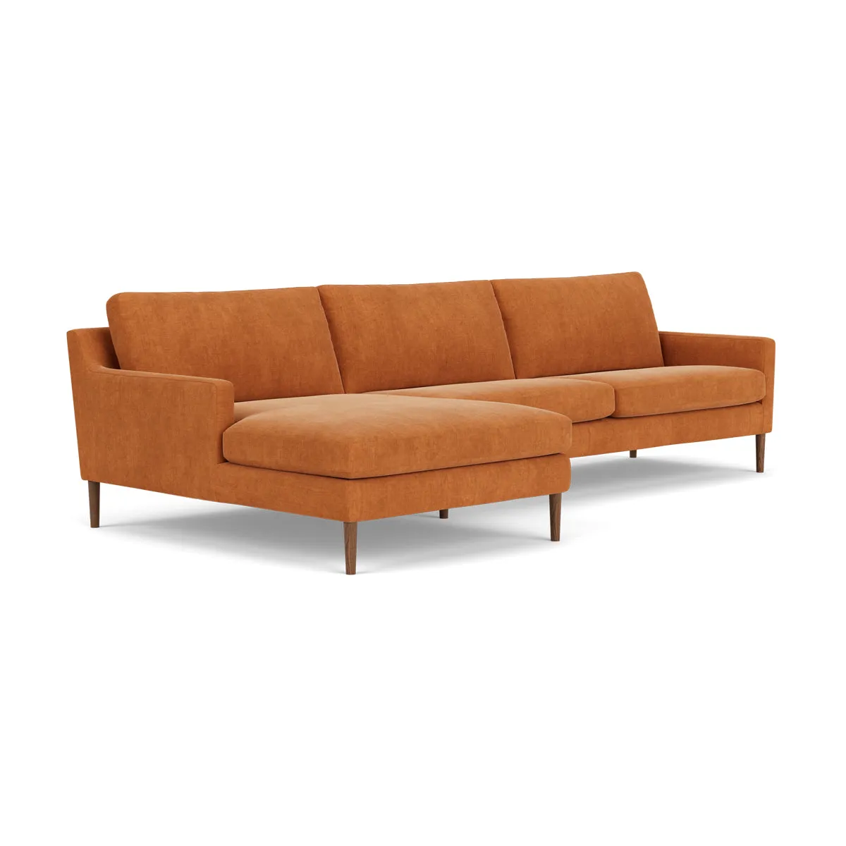 Astha Fabric Left Chaise Sofa