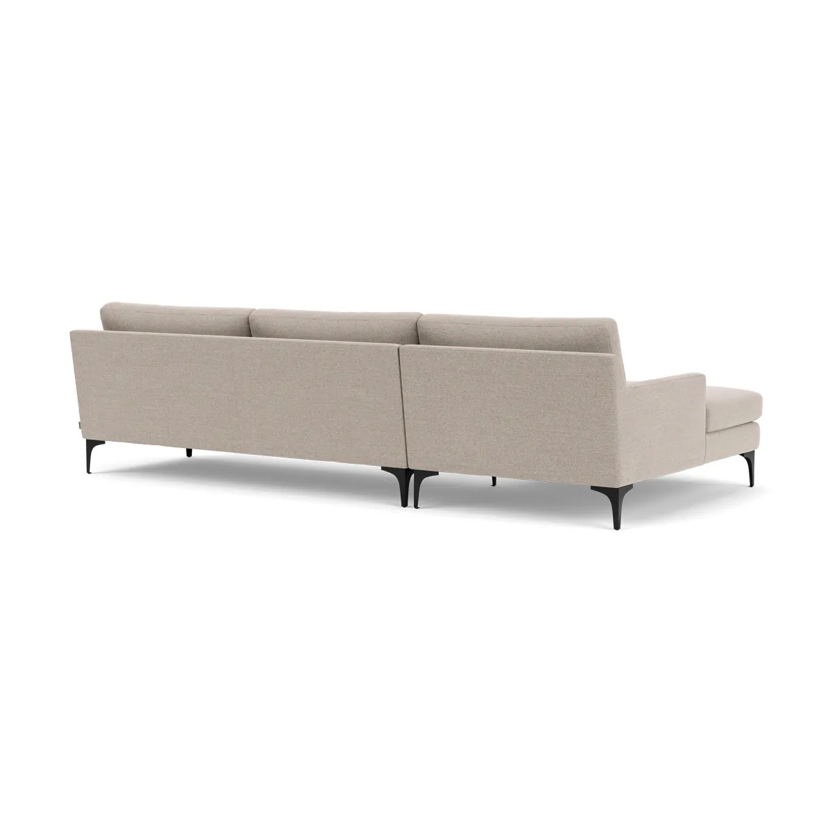 Astha Fabric Left Chaise Sofa