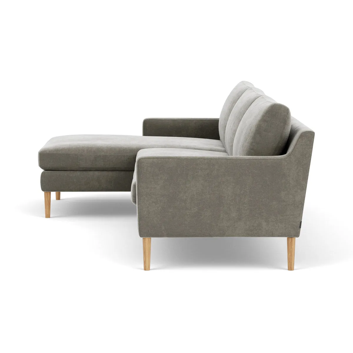 Astha Fabric Left Chaise Sofa