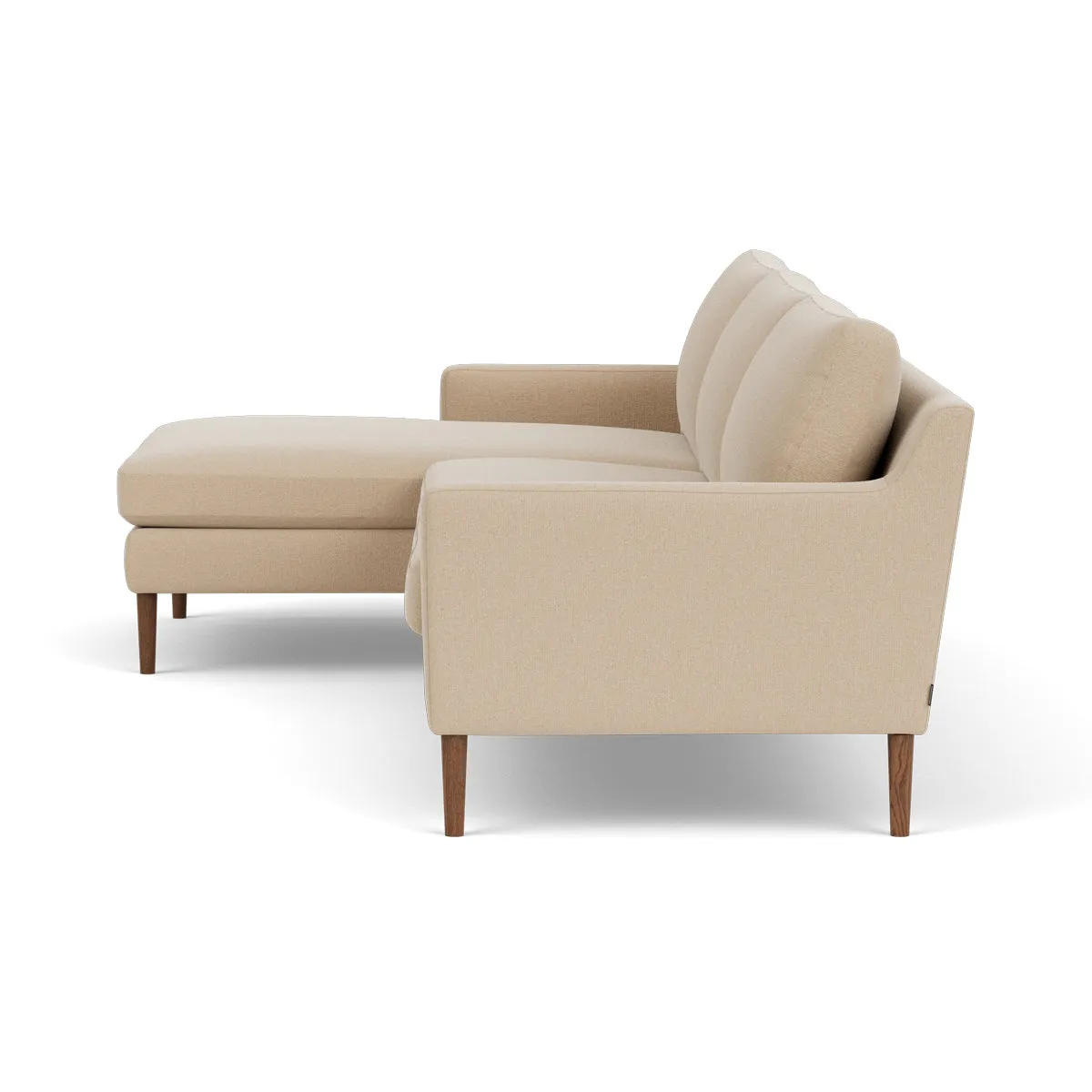 Astha Fabric Left Chaise Sofa