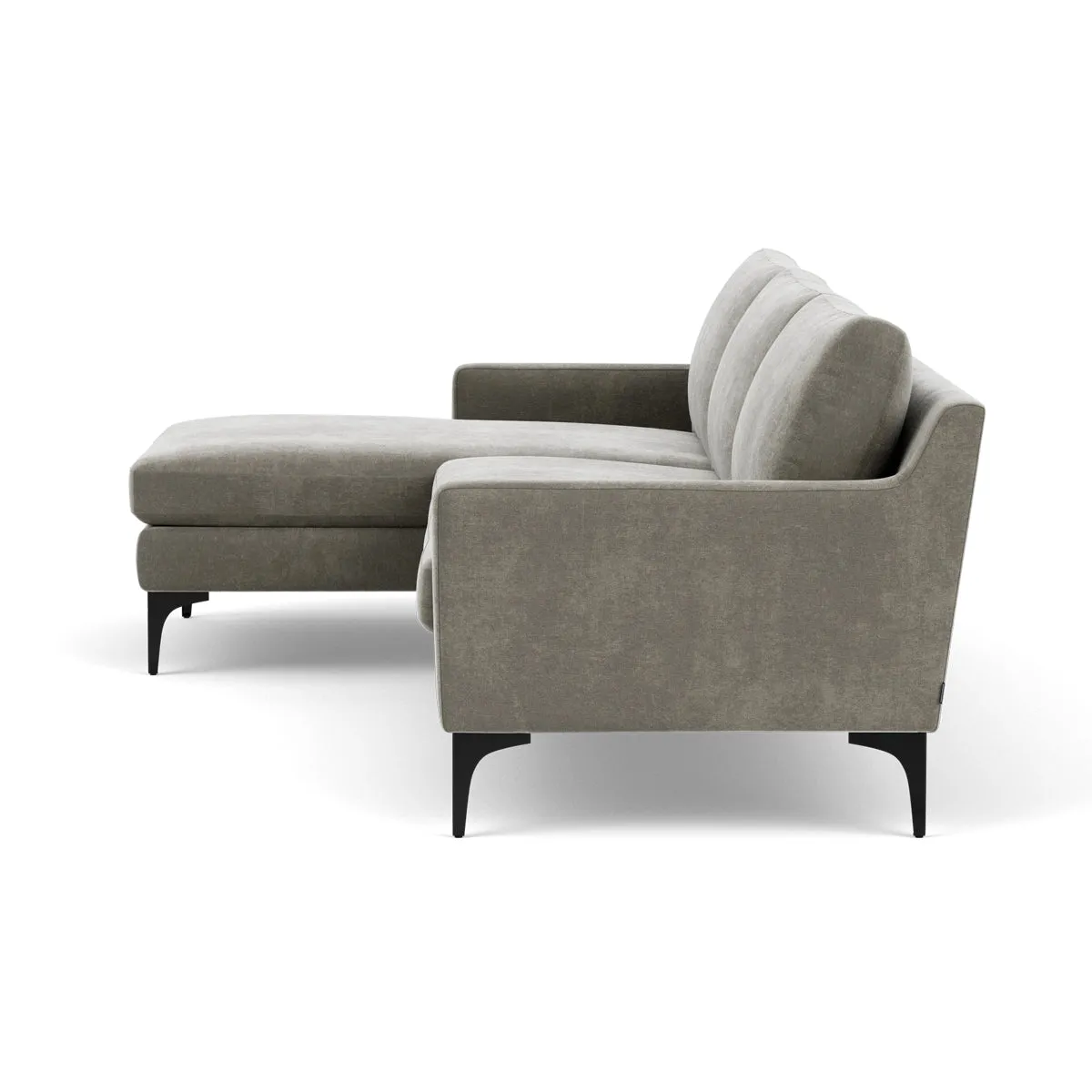 Astha Fabric Left Chaise Sofa