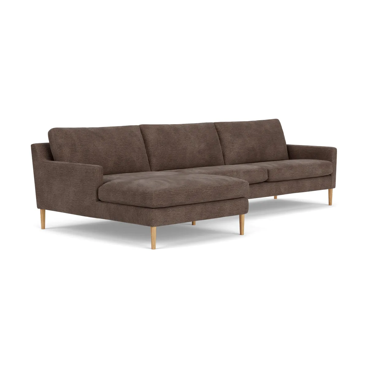 Astha Fabric Left Chaise Sofa