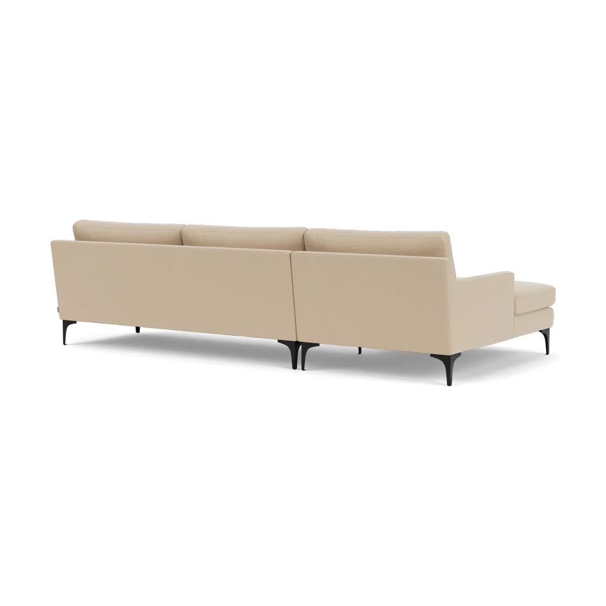 Astha Fabric Left Chaise Sofa