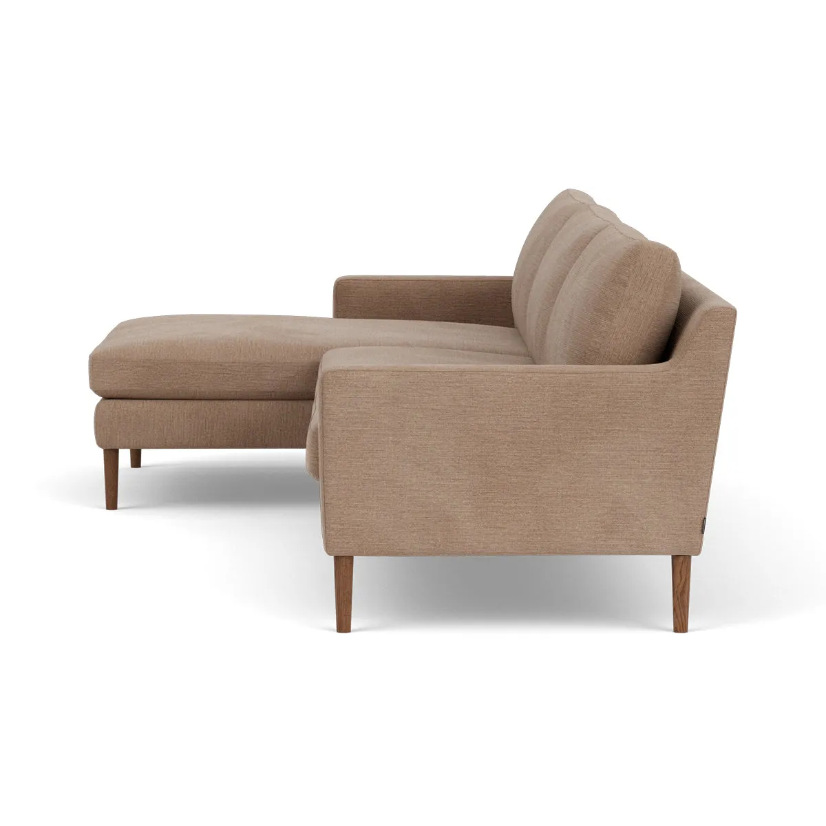 Astha Fabric Left Chaise Sofa