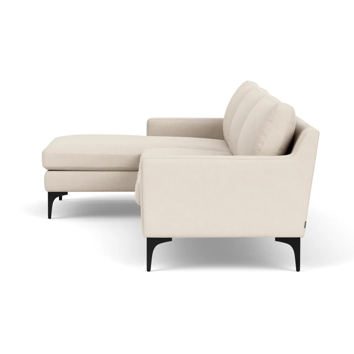 Astha Fabric Left Chaise Sofa