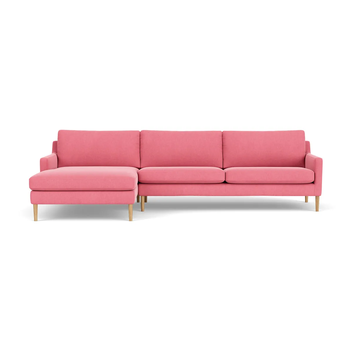 Astha Fabric Left Chaise Sofa