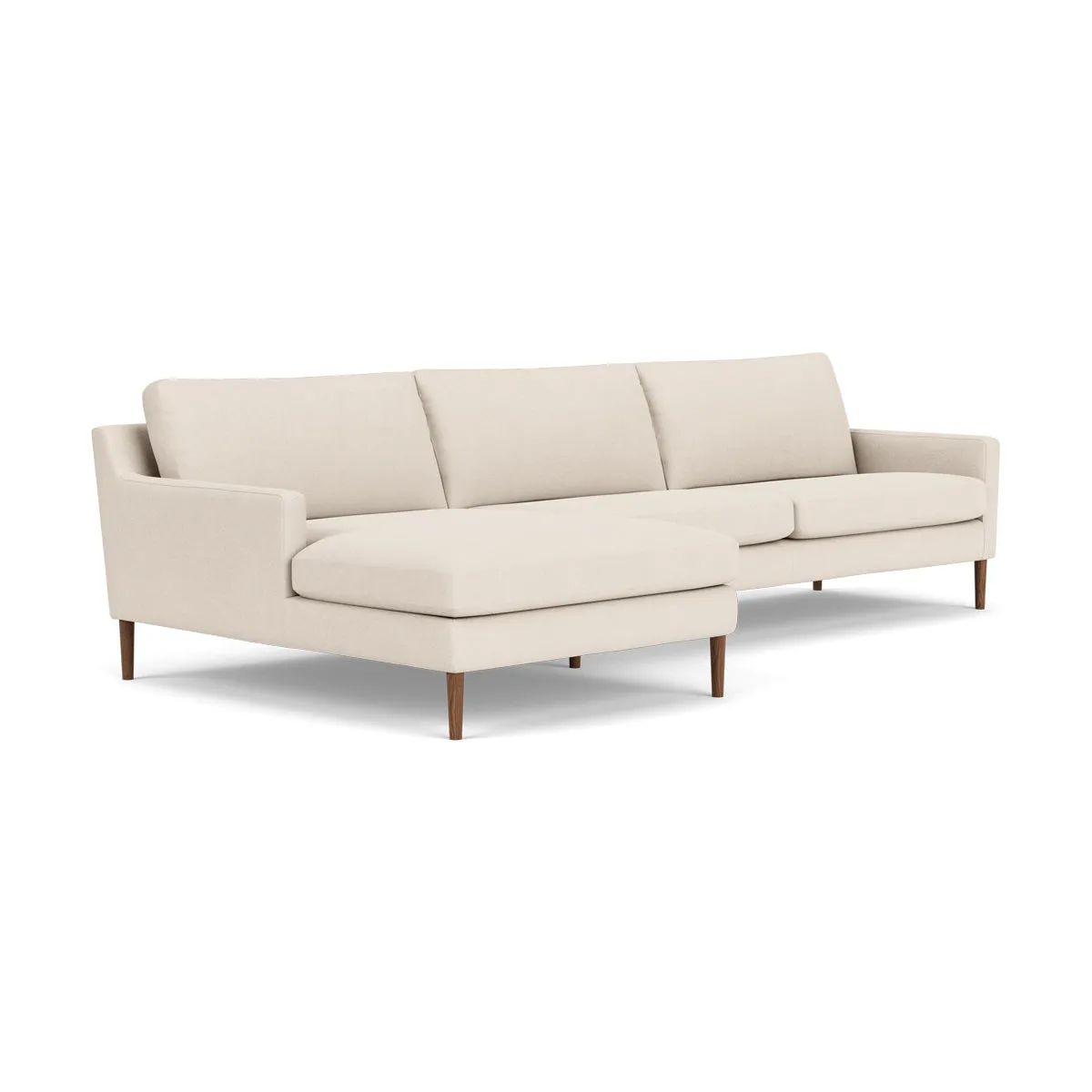 Astha Fabric Left Chaise Sofa