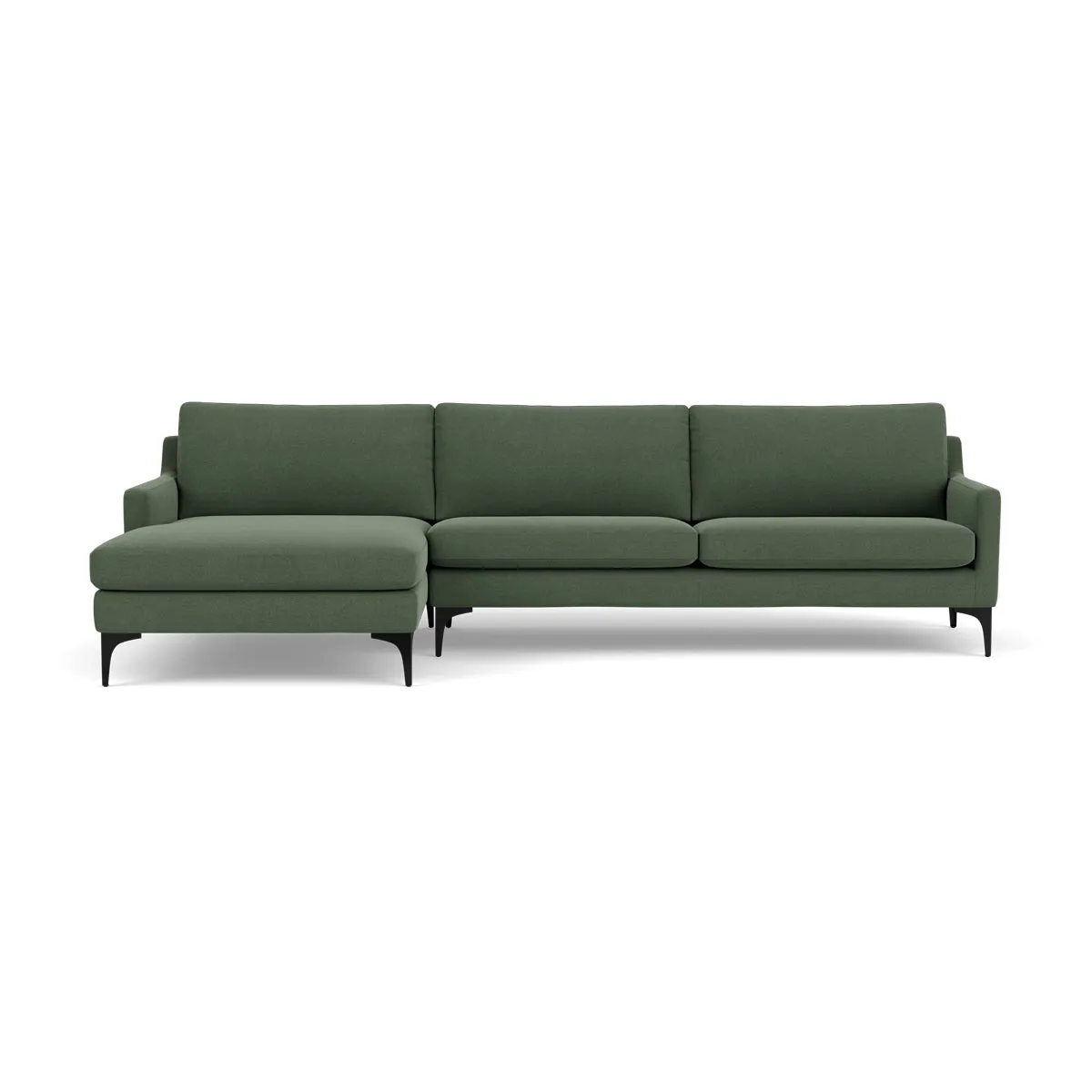Astha Fabric Left Chaise Sofa