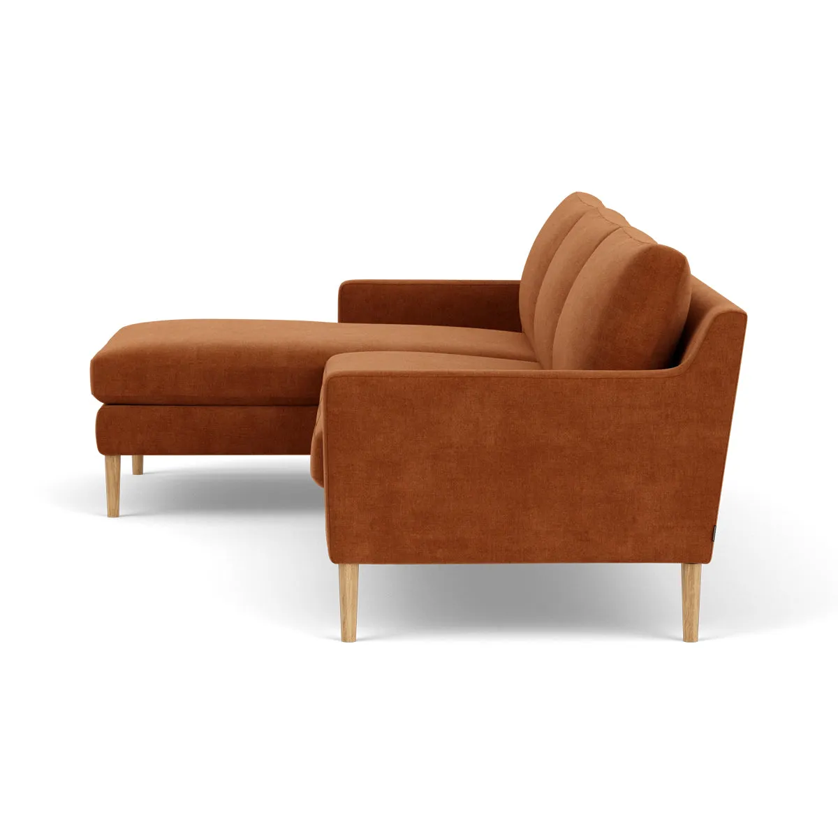 Astha Fabric Left Chaise Sofa