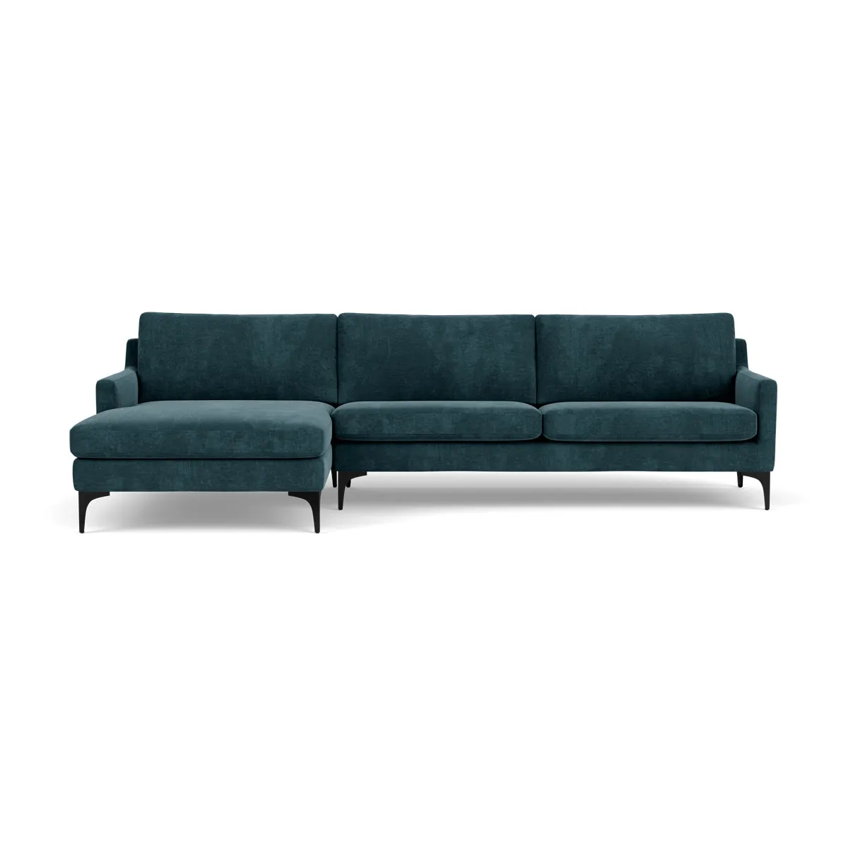 Astha Fabric Left Chaise Sofa