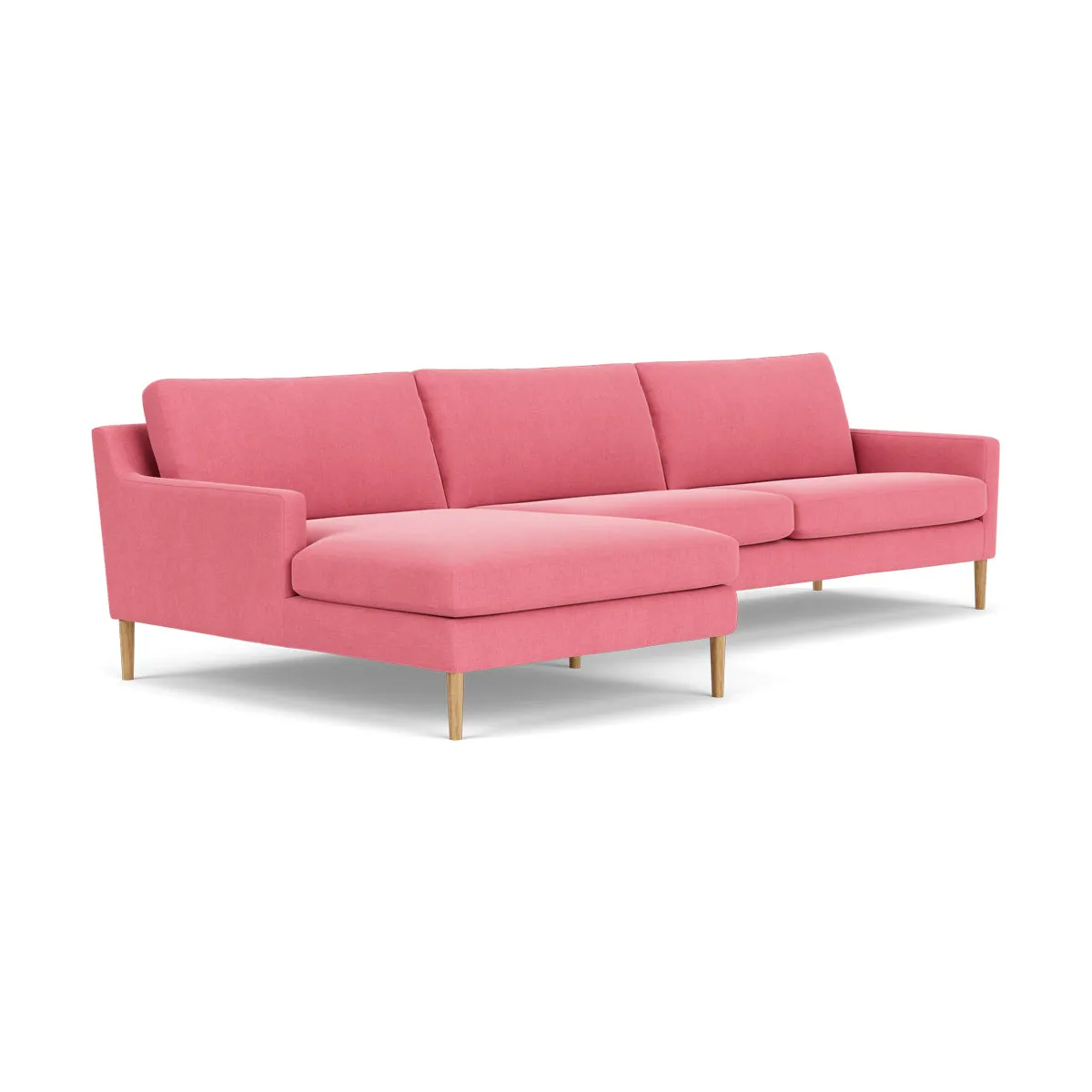 Astha Fabric Left Chaise Sofa
