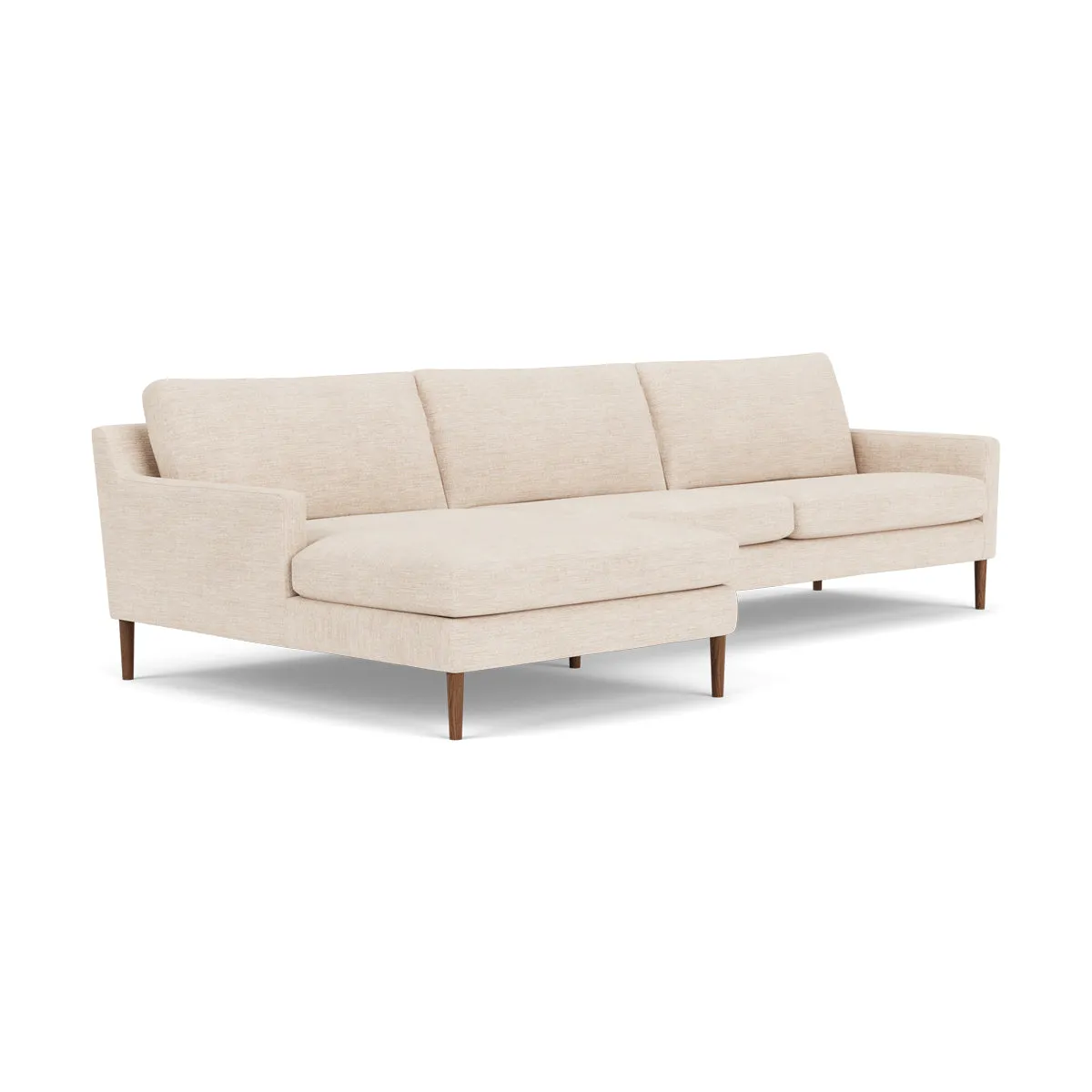 Astha Fabric Left Chaise Sofa