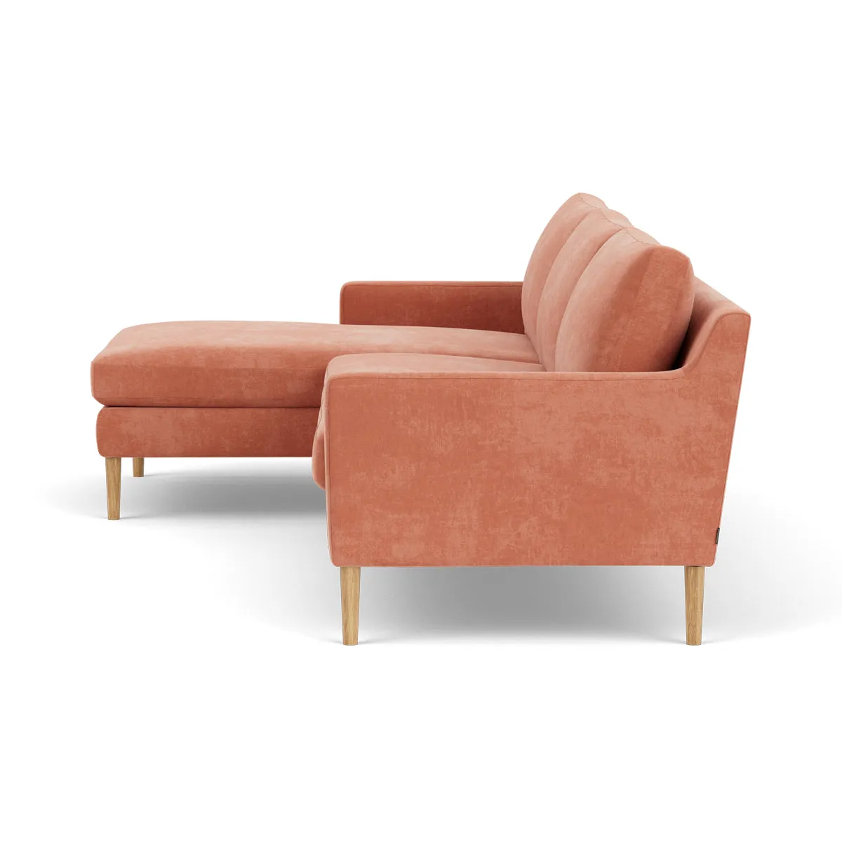 Astha Fabric Left Chaise Sofa