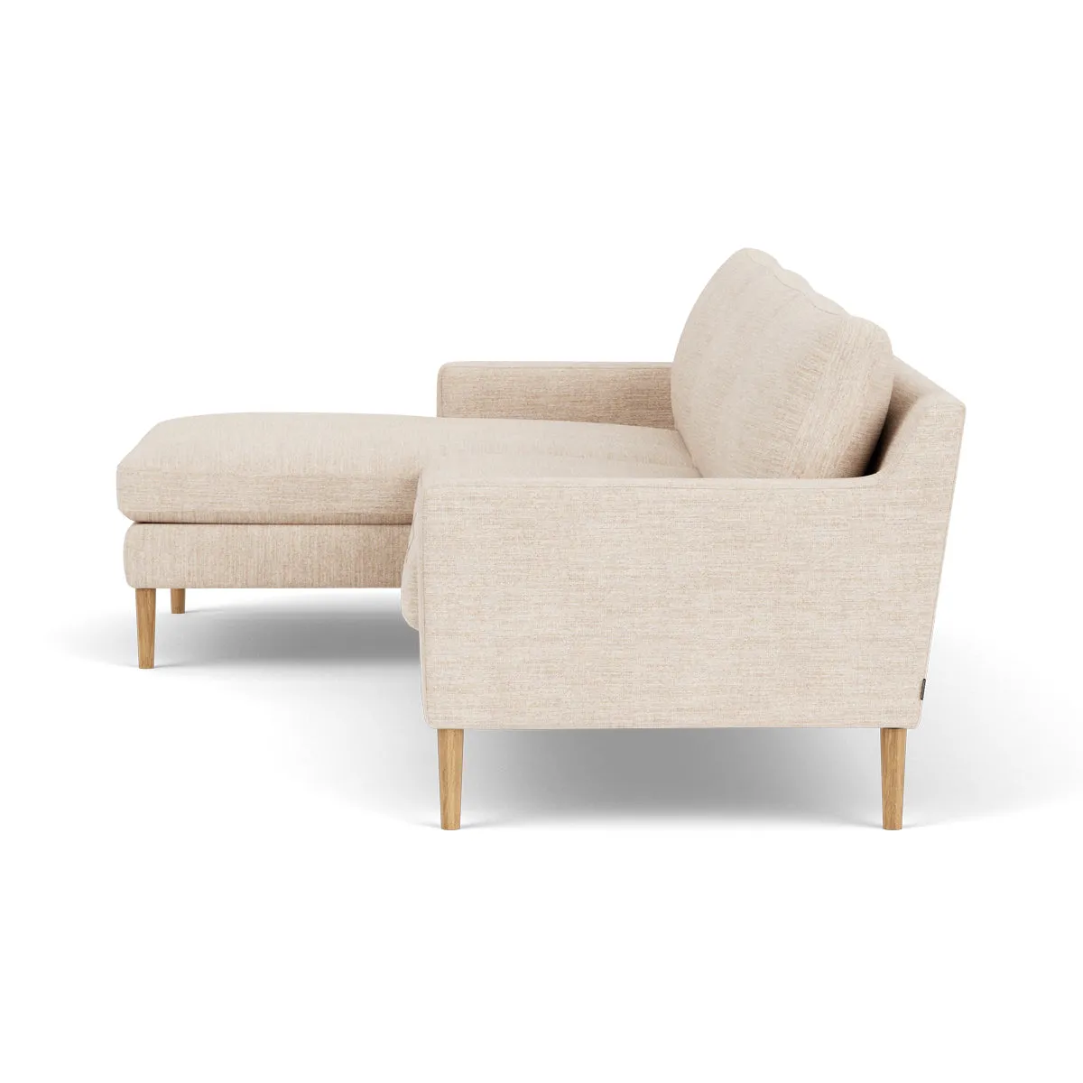 Astha Fabric Left Chaise Sofa
