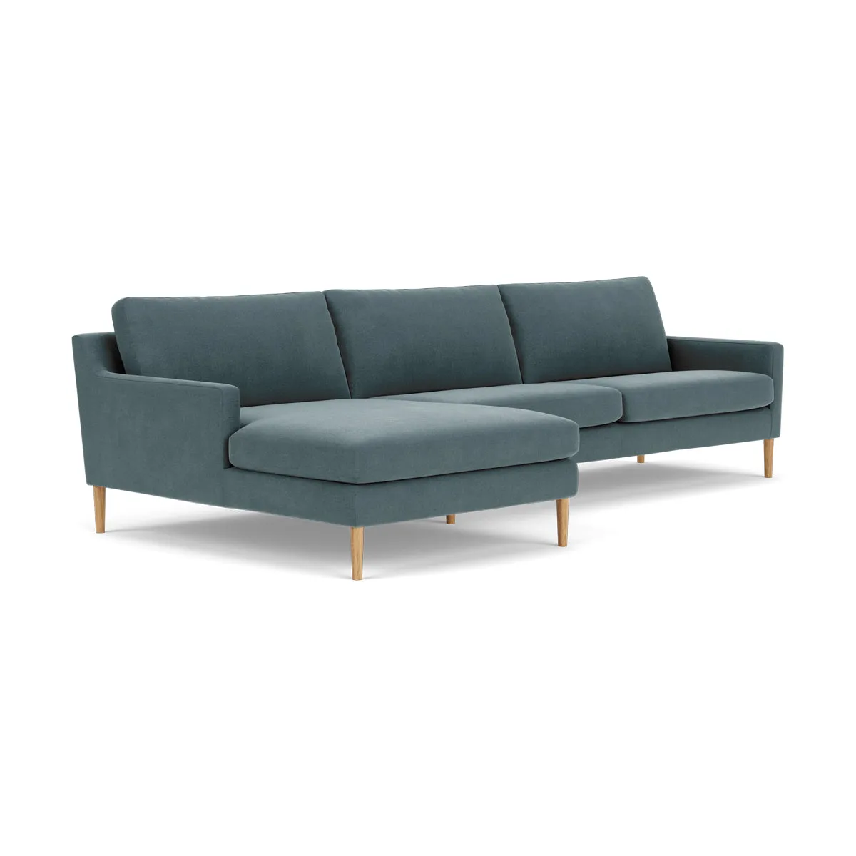 Astha Fabric Left Chaise Sofa