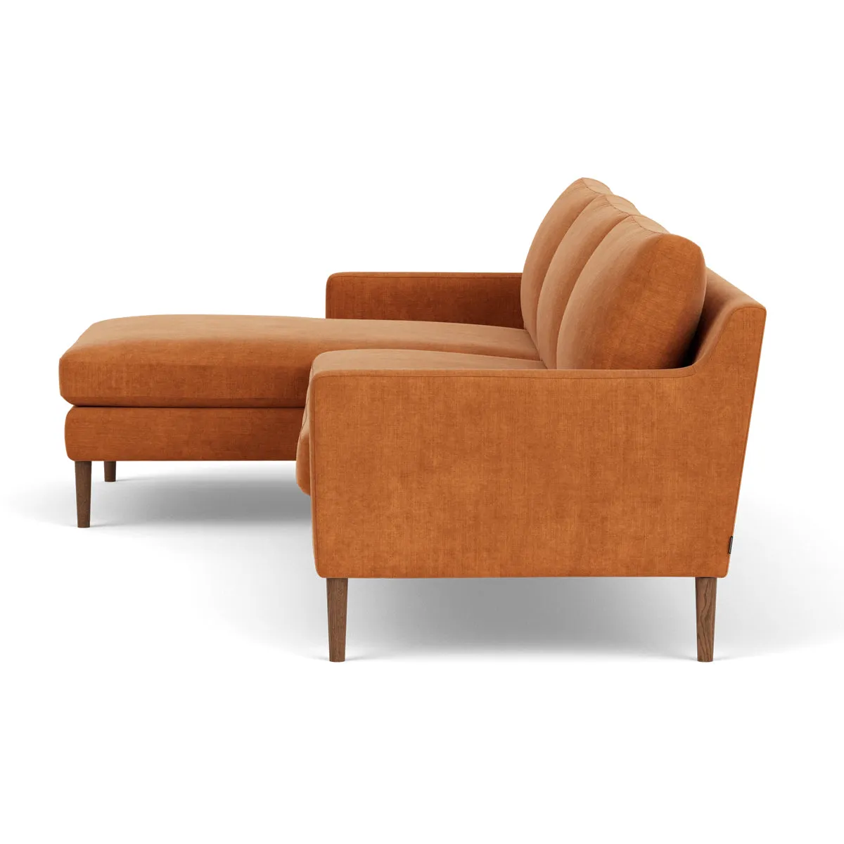 Astha Fabric Left Chaise Sofa