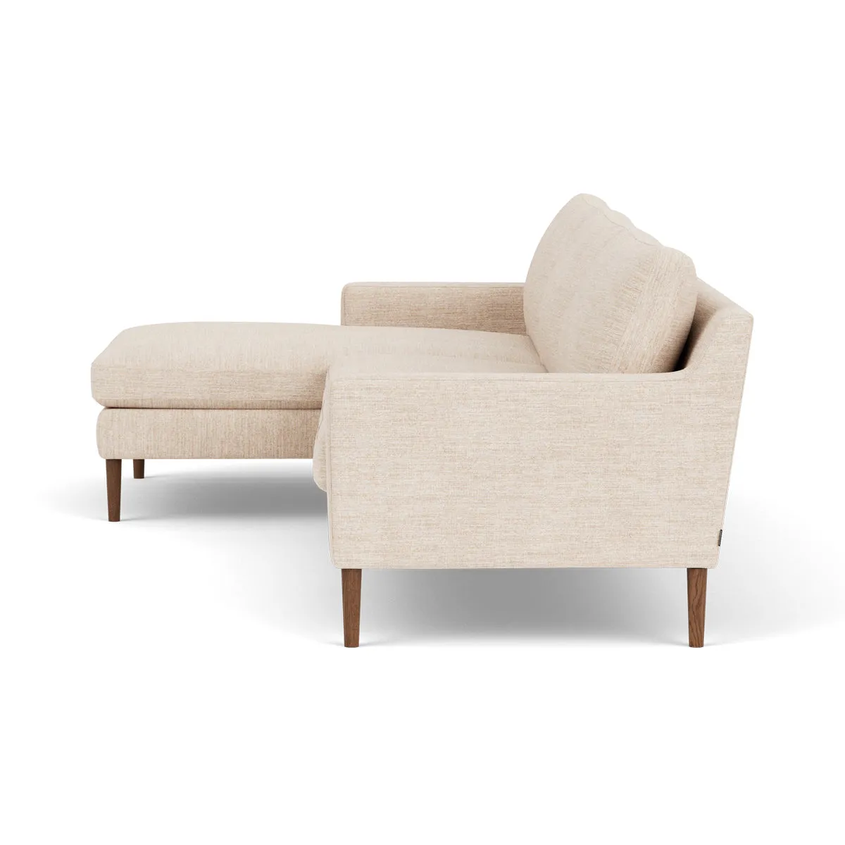 Astha Fabric Left Chaise Sofa