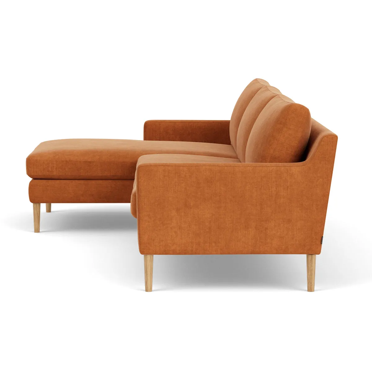 Astha Fabric Left Chaise Sofa