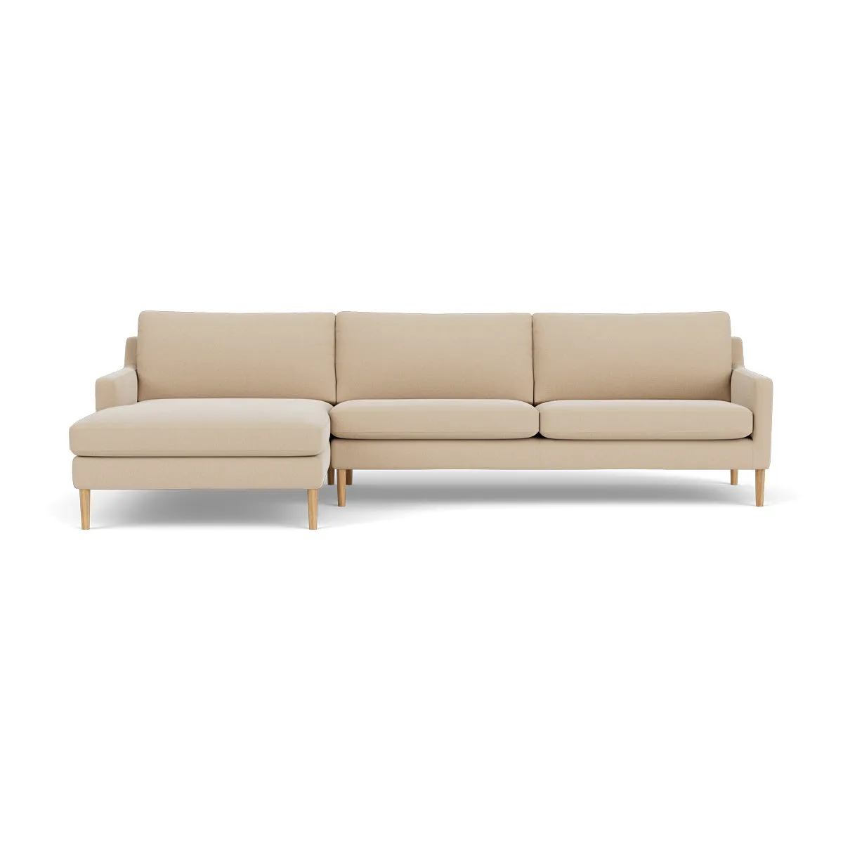Astha Fabric Left Chaise Sofa