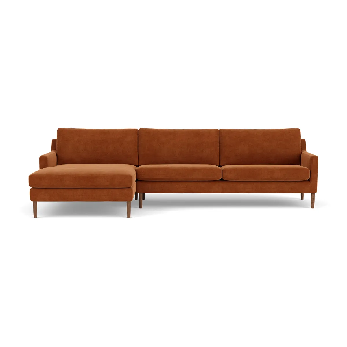 Astha Fabric Left Chaise Sofa