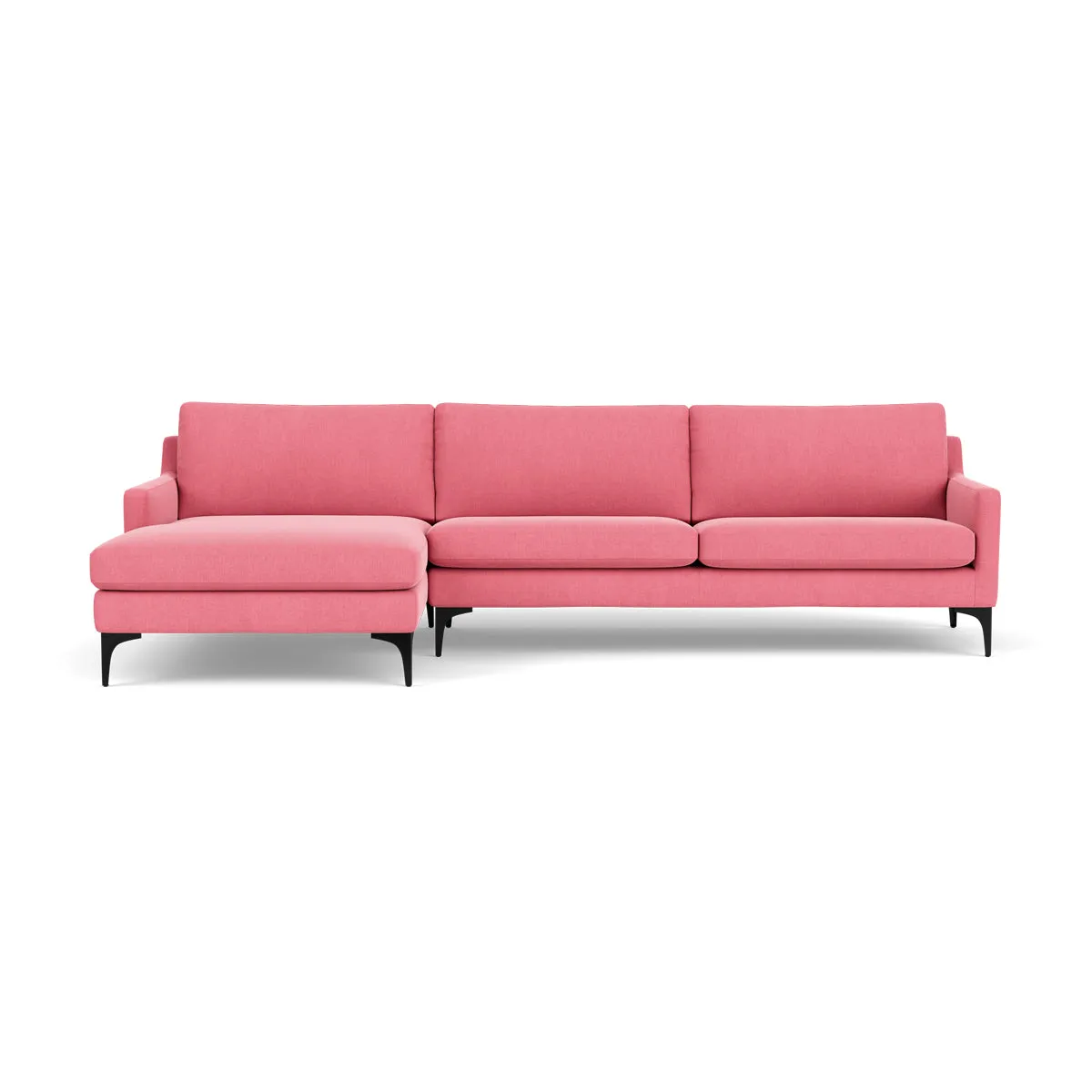 Astha Fabric Left Chaise Sofa