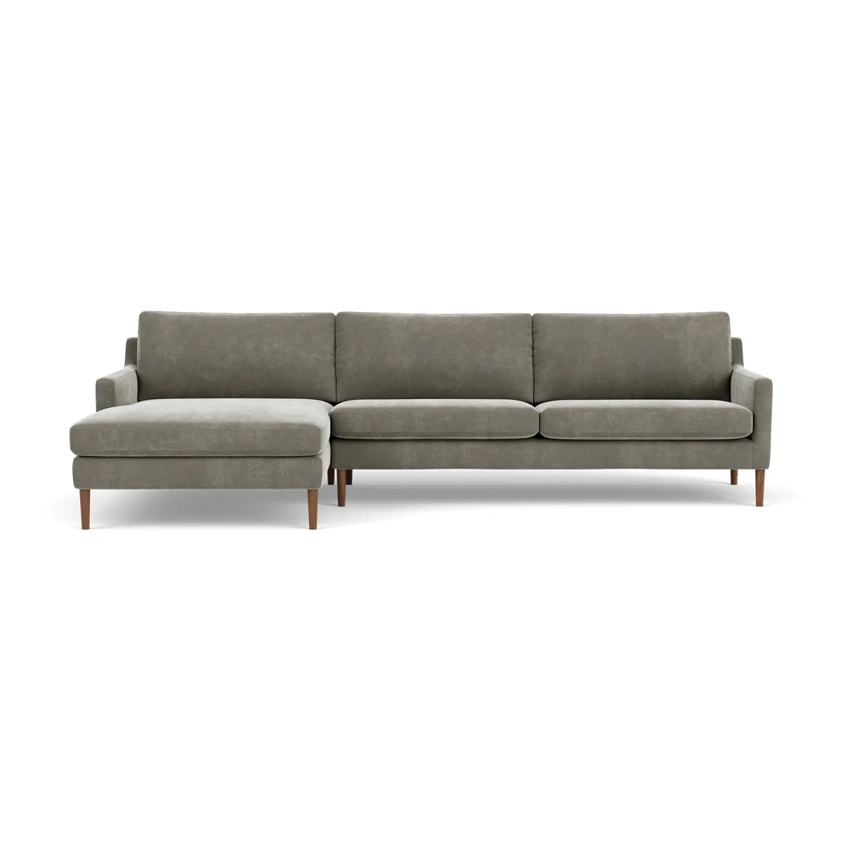 Astha Fabric Left Chaise Sofa