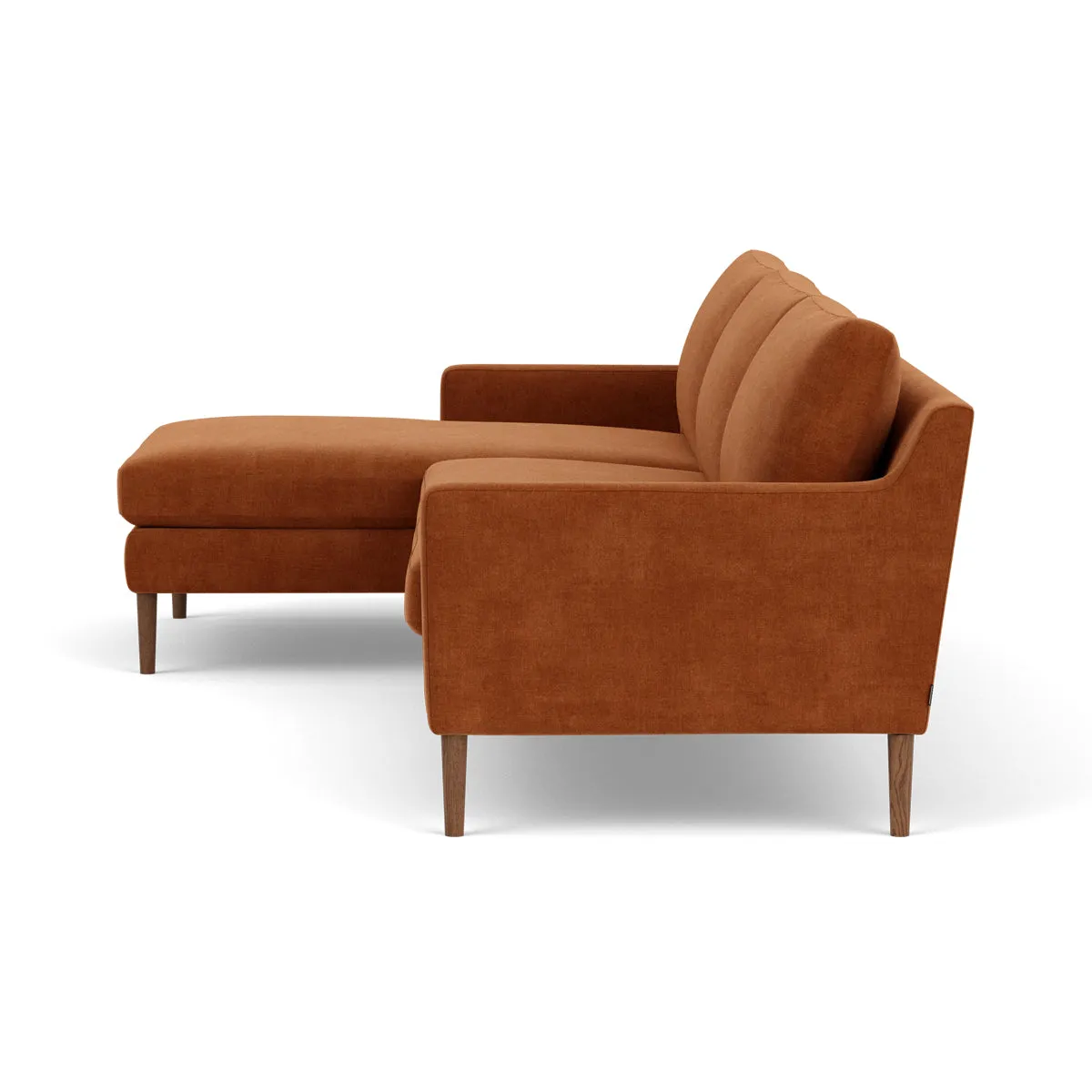 Astha Fabric Left Chaise Sofa