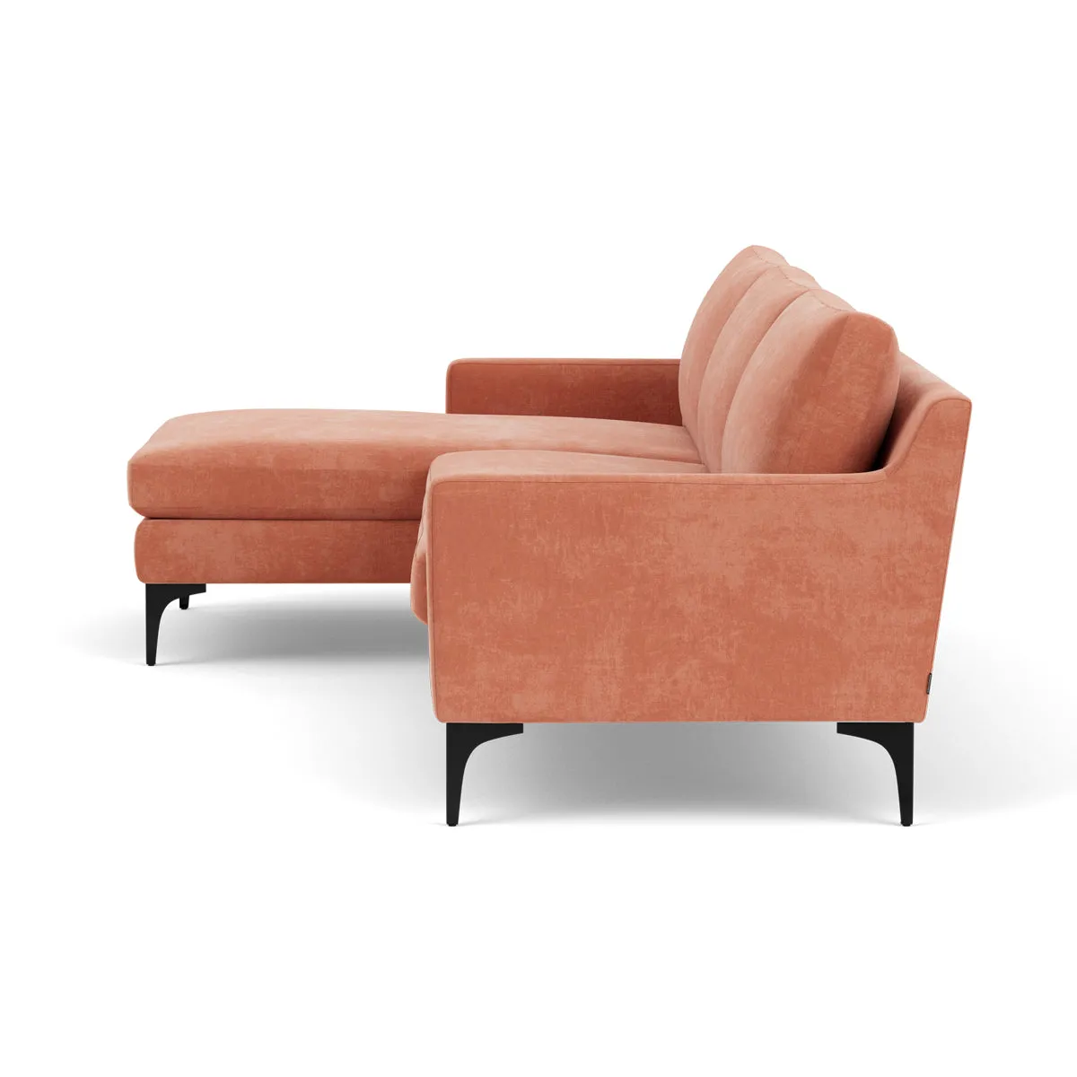 Astha Fabric Left Chaise Sofa