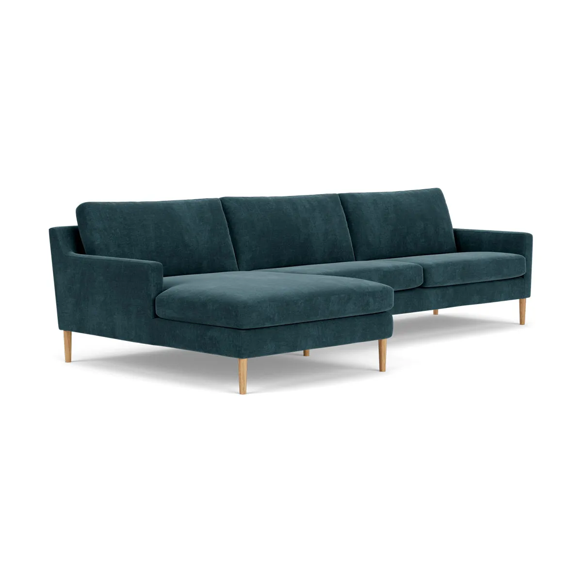 Astha Fabric Left Chaise Sofa