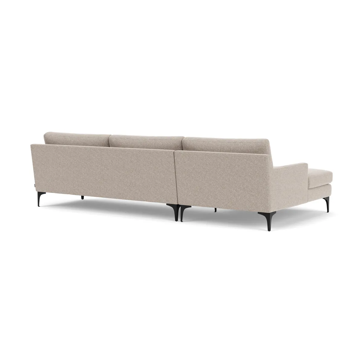 Astha Fabric Left Chaise Sofa