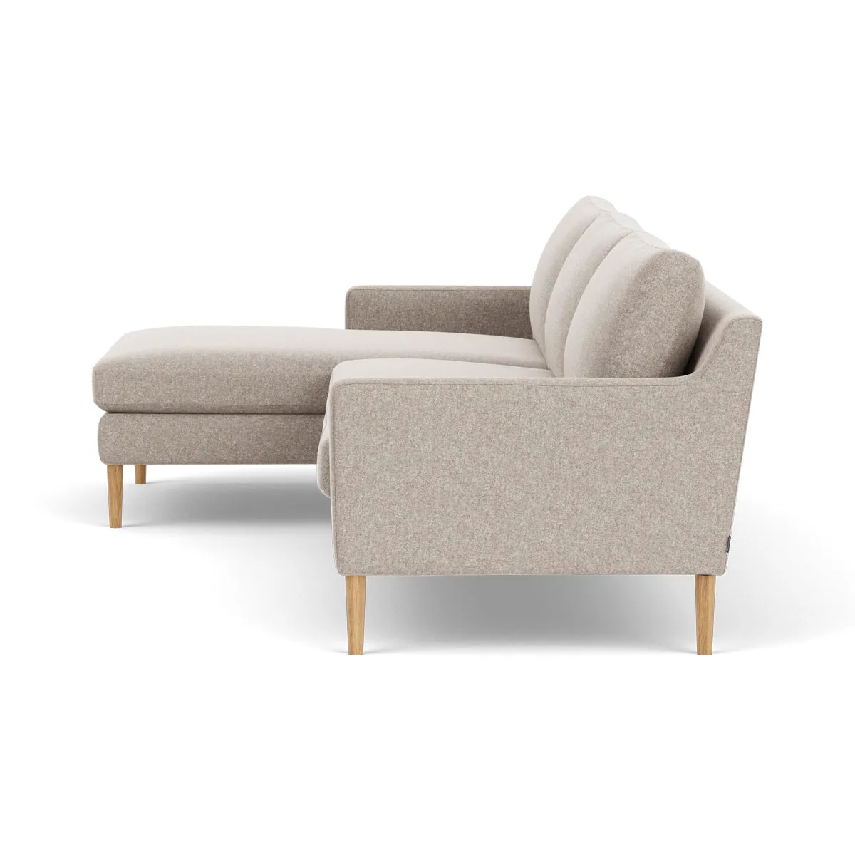 Astha Fabric Left Chaise Sofa