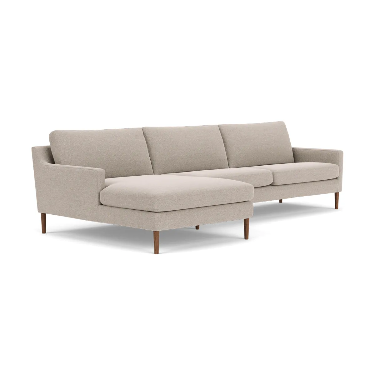 Astha Fabric Left Chaise Sofa