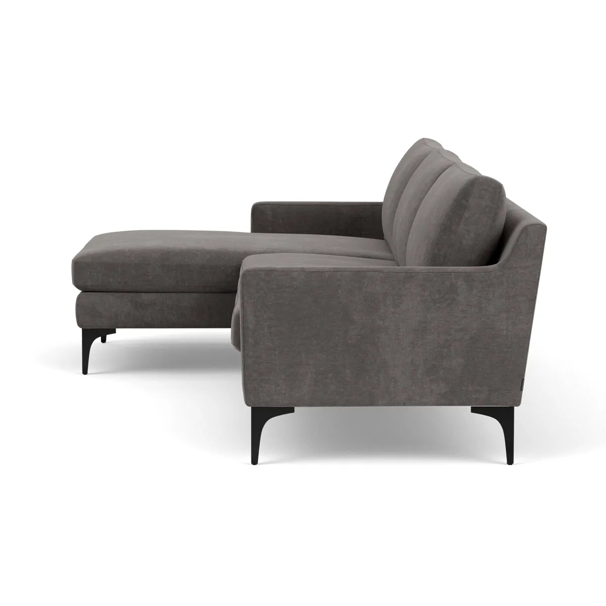Astha Fabric Left Chaise Sofa