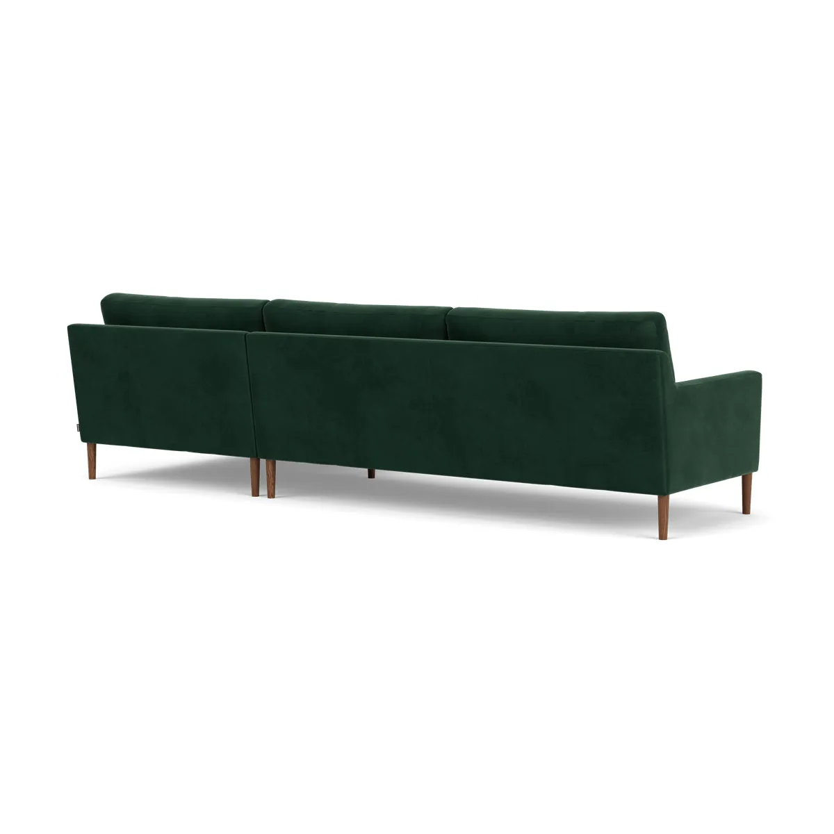 Astha Velvet Right Chaise Sofa