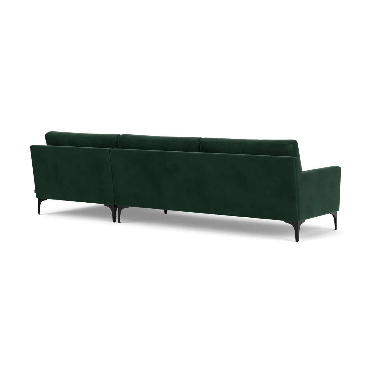 Astha Velvet Right Chaise Sofa