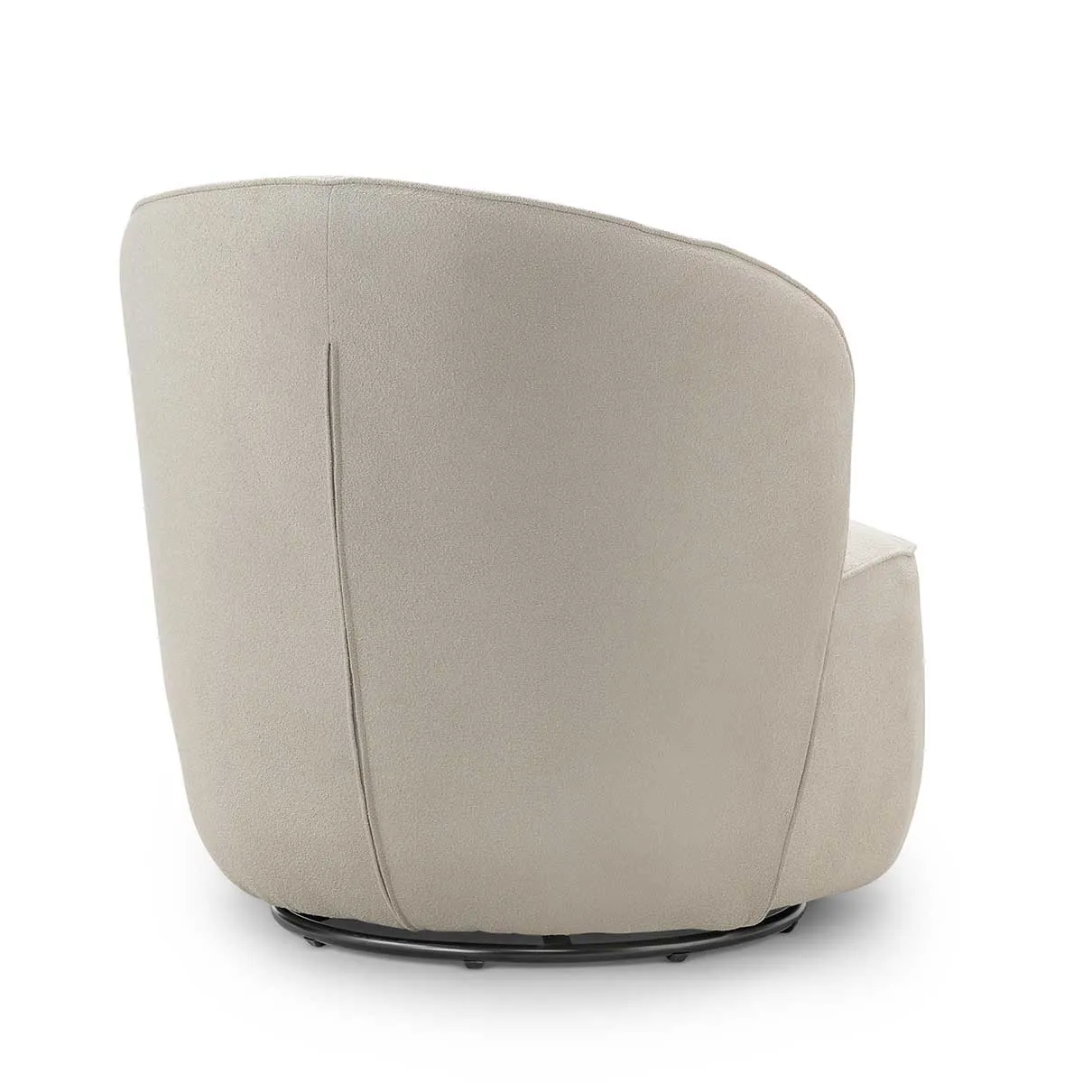 Atlas Boucle Swivel Lounge Chair