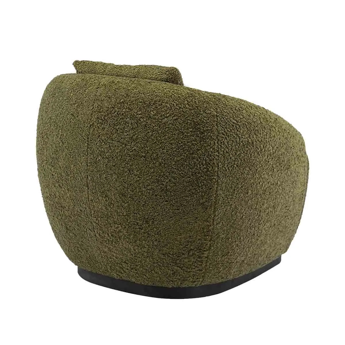 Avalon Fur Swivel Armchair